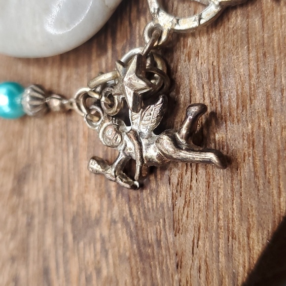 Religious virgin mary charm bracelet B3134 - Picture 3 of 4